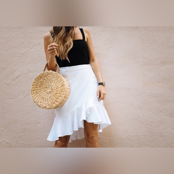 Melanie Lyne Minty Fresh Ruffle Bottom Pencil Skirt - Picture 14 of 15